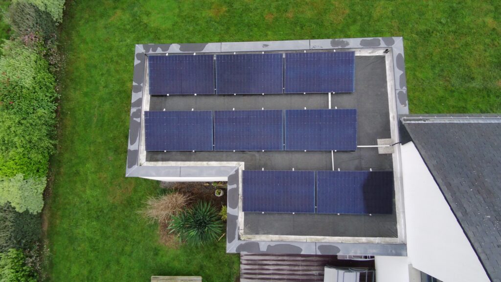 Panneaux photovoltaïques sur toiture